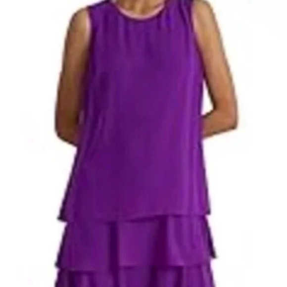 Lauren Ralph Lauren Dresses & Skirts - Lauren Ralph Lauren Purple Midi Dress